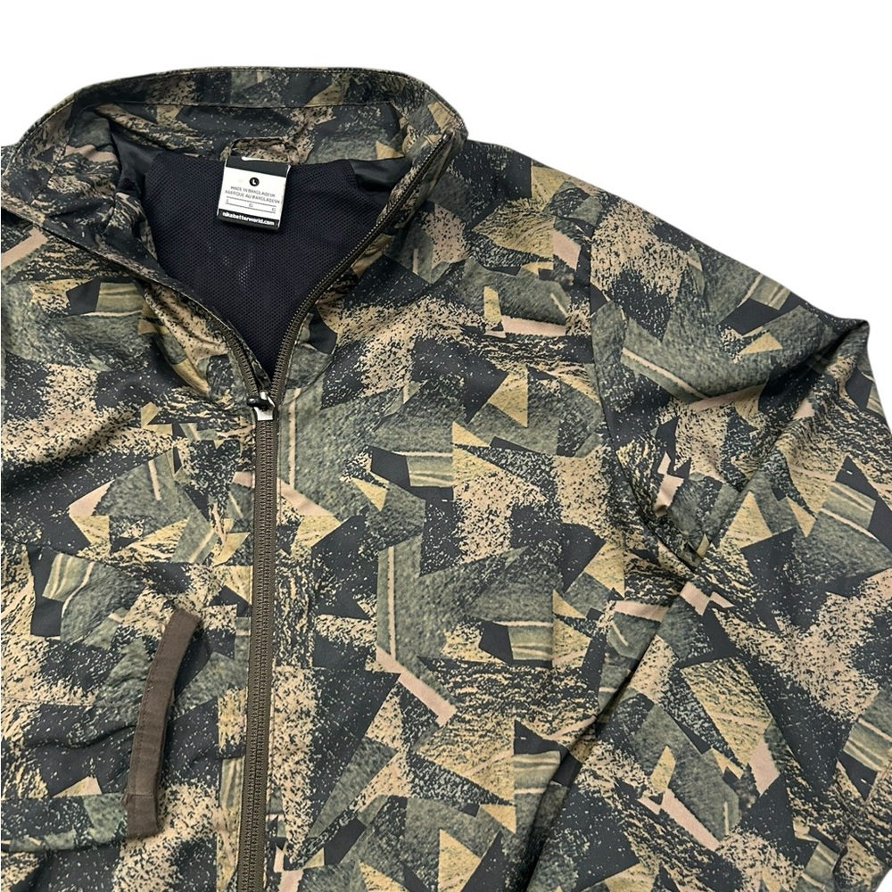 Nike‎ Women’s Geometric Abstract Camouflage Field Jacket Jacket Large